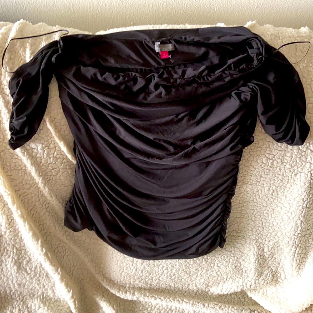 Black dress top